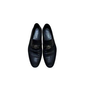 Versace Medusa Loafers Black Leather EU 45.5 (Approx US Men’s 12)